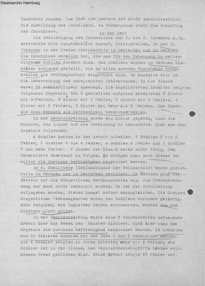 Bericht Schulrat Scheer 1933 S. 2